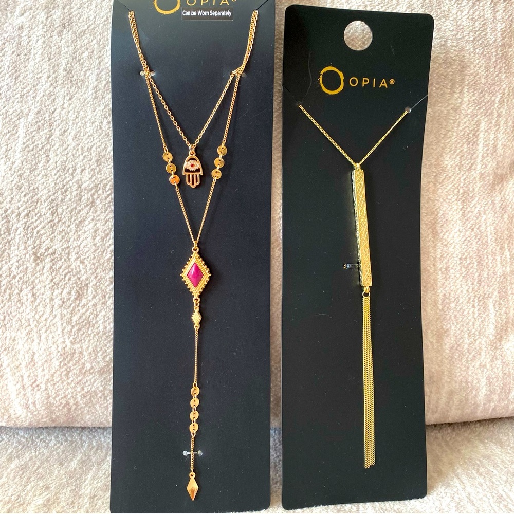 Opia Necklace (2 Sets)